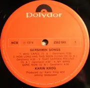 LP - Karin Krog - Gershwin With Karin Krog