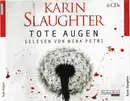 CD-Box - Karin Slaughter Gelesen Von Nina Petri - Tote Augen - Fat Box