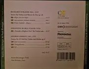 CD - R. Strauss / Staud / Enescu - Strauss - Staud - Enescu