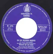 7inch Vinyl Single - Karina - En Un Mundo Nuevo