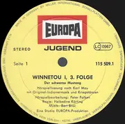 LP - Karl May - Winnetou I 3. Folge