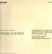 LP - Karl Michael Komma / Rudolf Walter - Orgelwerke / Passacaglia 1962, Te Deum 1967