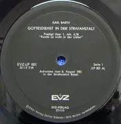 LP - Karl Barth - Gottesdienst In Der Stafanstalt