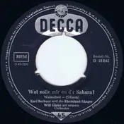 Karl Berbuer - Wat Solle Mir En D'r Sahara? / Dat Lied Vun Der Geiß