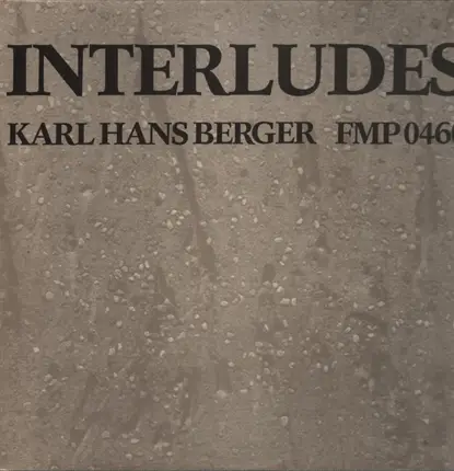 Karl Berger - Interludes