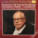 Double LP - Karl Böhm , Ludwig van Beethoven , Wiener Philharmoniker , Staatskapelle Dresden - Die Neunte Symphonie / Ouvertüren 'Fidelo' 'Leonore III'