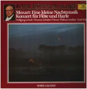 LP - Mozart (Böhm) - Eine kleine Nachtmusik / Konzert für Flöte und Harfe - Embossed