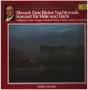 LP - Mozart (Böhm) - Eine kleine Nachtmusik / Konzert für Flöte und Harfe - Embossed