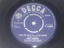 7inch Vinyl Single - Karl Denver - Love Me With All Your Heart