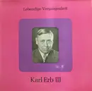 LP - Karl Erb - Lebendige Vergangenheit - Karl Erb III