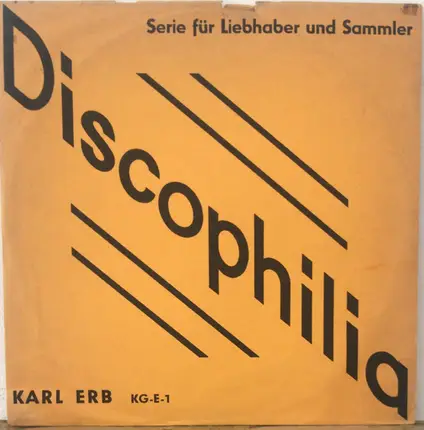 Karl Erb - Karl Erb