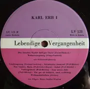 LP - Karl Erb - Lebendige Vergangenheit - Karl Erb I