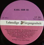 LP - Karl Erb - Lebendige Vergangenheit - Karl Erb III