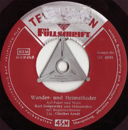 Karl Golgowsky - Wander- Und Heimatlieder
