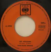 7inch Vinyl Single - Karl-Heinz Bender - Hey Angelina / Afrika