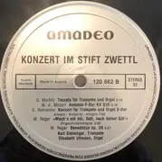 LP - Karl Steininger , Elisabeth Ullmann - Konzert Im Stift Zwettl
