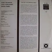 10'' - Karl Valentin , Liesl Karlstadt , Weiß Ferdl - Karl Valentin, Liesl Karlstadt, Weiss-Ferdl