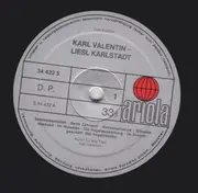 LP - Karl Valentin , Liesl Karlstadt - Karl Valentin, Liesl Karlstadt