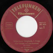 7inch Vinyl Single - Karl Valentin & Liesl Karlstadt - Münchner Originale Nr. 1 - EP