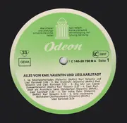 Double LP - Karl Valentin Und Liesl Karlstadt - Alles Von