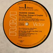 LP - Karl Valentin - Valentin-Szenen - Monologe, Dialoge & Couplets