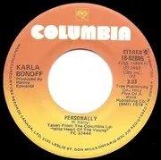 7inch Vinyl Single - Karla Bonoff - Personally