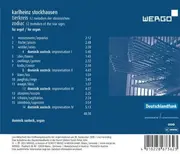 CD - Stockhausen / Dominik Susteck - Tierkreis | Zodiac