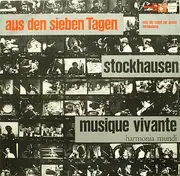 LP - Karlheinz Stockhausen - Ensemble Musique Vivante - Aus Den Sieben Tagen
