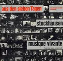 LP - Karlheinz Stockhausen - Aus Den Sieben Tagen