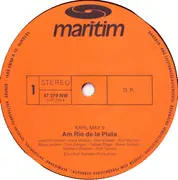 LP - Karl May - Am Rio De La Plata - Grüne Serie