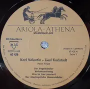 10'' - Karl Valentin & Liesl Karlstadt - Neue Folge