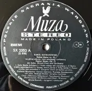 LP - Szymanowski - Stabat Mater. Symphony No. 3 - Black labels