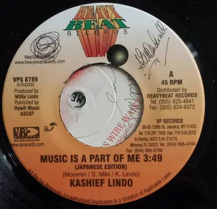 Kashief Lindo - Music Is A Part Of Me