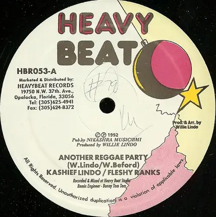 Kashief Lindo / Fleshy Ranks - Another Reggae Party