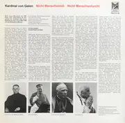 LP - Kardinal Von Galen - Nicht Menschenlob Nicht Menschenfurcht