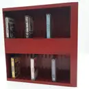 Vinyl Storage - Kassetten-Schublade für LP-Box - in dunkelrot, für 30 Stück