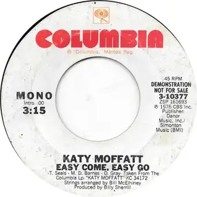 Katy Moffatt - Easy Come, Easy Go