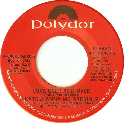 Kate & Anna McGarrigle - Love Over And Over