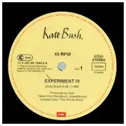 12inch Vinyl Single - Kate Bush - Experiment IV