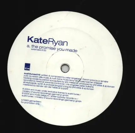 Kate Ryan - The Promise You Made