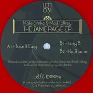 Kate Simko & Matt Tolfrey - The Same Page EP