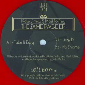 KATE SIMKO - The Same Page EP