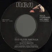 7inch Vinyl Single - Kate Smith - God Bless America / Star Spangled Banner
