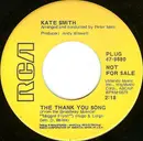 7inch Vinyl Single - Kate Smith - The Thank You Song