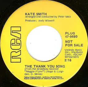 Kate Smith - The Thank You Song