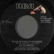 7inch Vinyl Single - Kate Smith - God Bless America / Star Spangled Banner