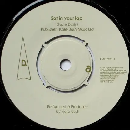 Kate Bush - Sat In Your Lap