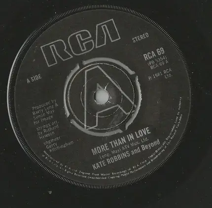 Kate Robbins - More Than In Love