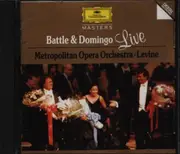 CD - Kathleen Battle & Placido Domingo - The Metropolitan Opera House Orchestra - Battle & Domingo  Live