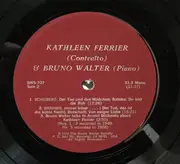 LP - Kathleen Ferrier , Bruno Walter - In Recital Schumann Schubert & Brahms